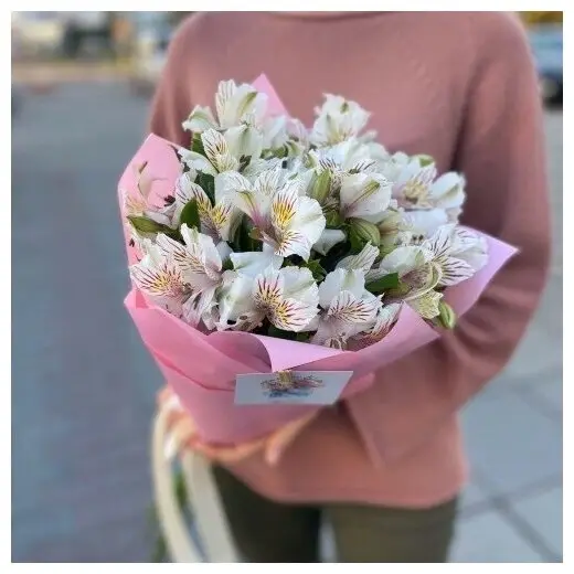 Букет из живых цветов