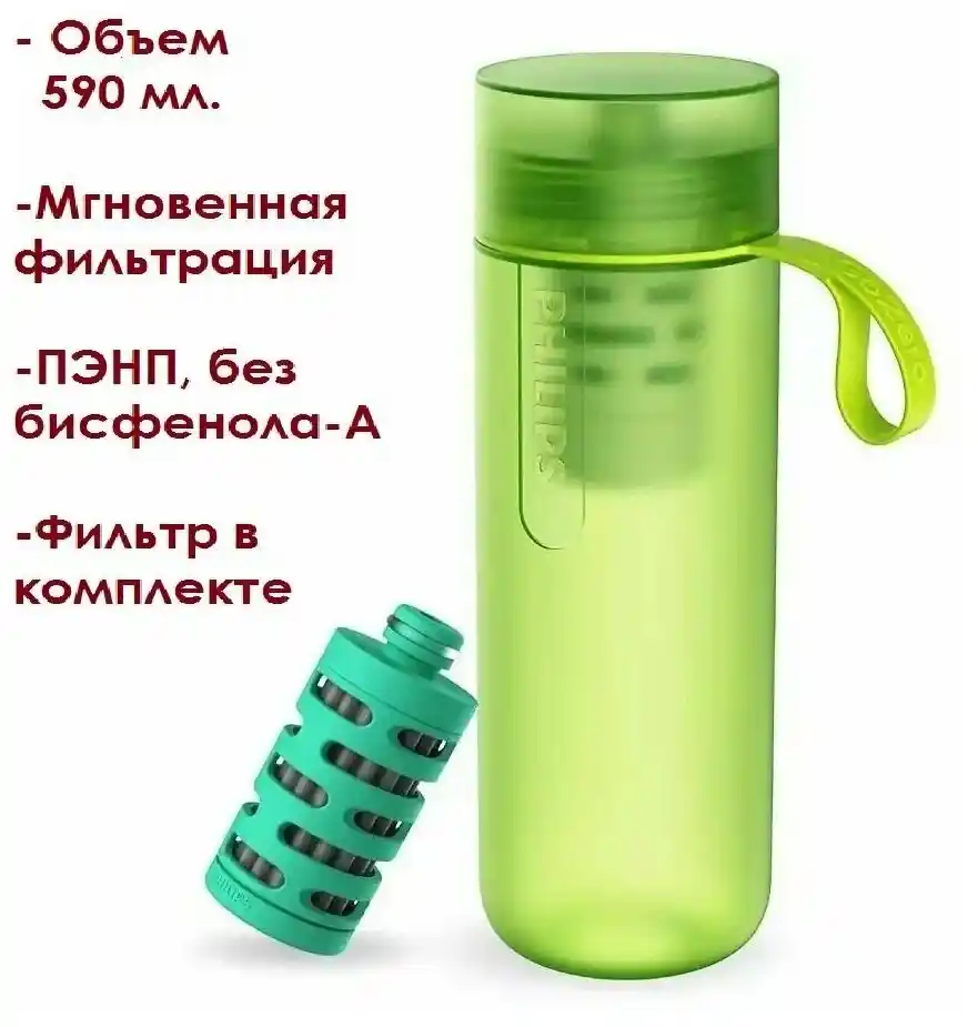 Бутылка для воды с фильтром
