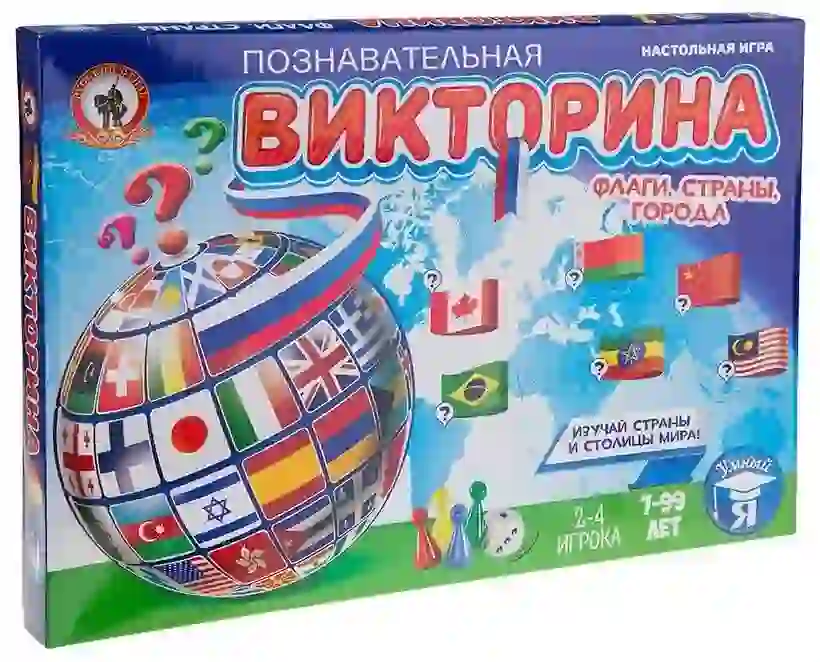 Настольная игра с изображением города или страны